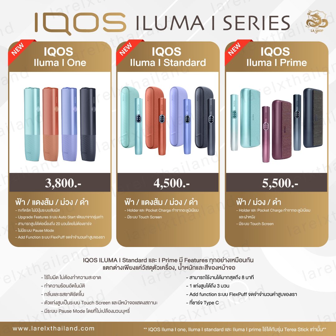 IQOS ILUMA I Series รุ่นใหม่ล่าสุด